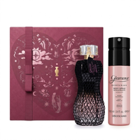Combo Presente Dia Dos Namorados Glamour Secret Black: Desodorante Colônia Intense 75ml + Body Spray 100ml