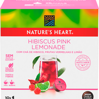 NATURE'S HEART HIBISCUS PINK LEMONADE 10 CÁPSULAS