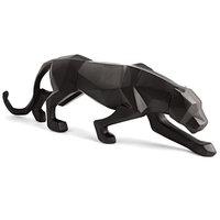 Escultura Leopardo Preta
