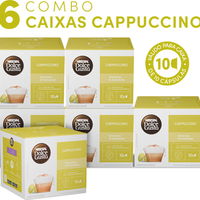 COMBO CAPPUCCINO 6 CAIXAS COM 33% OFF