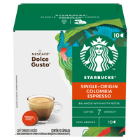 STARBUCKS Espresso Colombia 10 CÁPSULAS