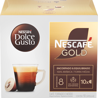 LUNGO NESCAFÉ GOLD 10 CÁPSULAS