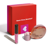 Combo Presente Dos Sonhos: Eau de Parfum Desobediente 100ml + Gloss Labial Rosadex 4ml + Caixa de Presente