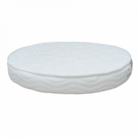 Colchão para Mini Berço 69x77x10cm Wave Divicar Móveis Branco
