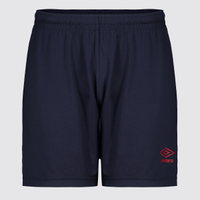 Calção Umbro Dinamo Juvenil Marinho e Vermelho