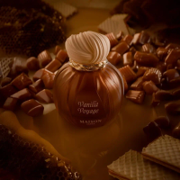 Vanilla Voyage MAISON ASRAR Eau De Parfum For Women and Men Oriental Fragrance Caramel, Jasmine, Tonka & Honey Note 3.4 oz