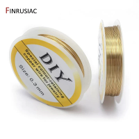 14K Gold Plated Copper Wire For Jewelry Making,Beading Wire Jewelry Cord String Wire For DIY Jewelry Materials Accessories