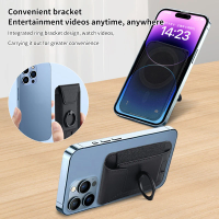 For Magsafe Magnetic Leather Wallet For IPhone 15 14 13 12 11 Pro Max S24 S23 S22 Ultra Phone Card Bag Holder Case Accessories