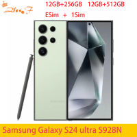 Samsung Galaxy S24 Ultra s24u 5G s928N 108MP 12GB RAM 256GB R0M 200MP 5000mAh 6.8" Snapdragon 8 cell phone
