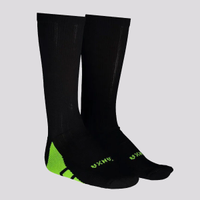 Meião Kanxa Poliesportivo Preto e Verde