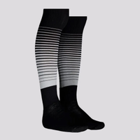 Meião Kanxa Profissional Degrade Preto e Branco