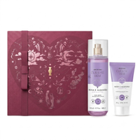Combo Presente Dia Dos Namorados Cuide-se Bem Rosa E Algodão: Body Splash 200ml + Antitranspirante em Creme 80g