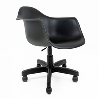 Cadeira De Escritório Secretária Office Preta