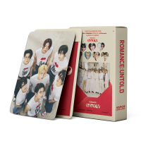 55Korean idol groupENPhoto Collection CardROMAN KPOPCelebrity related goodsLOMOCard