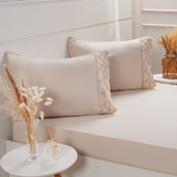 Jogo de Cama Casal Broderie 3 Pçs Bordado Inglês 138x188x30cm Machiatto