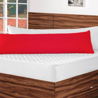 Fronha Chuchão Com Zíper 01 Peça Vermelho - Bordados Ricardo