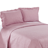 Colcha Trapunto Solteiro Rose Camesa