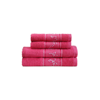 Jogo de Banho Malta Pink 4 peças Camesa