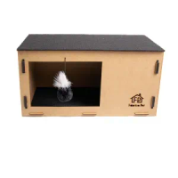 Arranhador Cat Box Fábrica Pet Preto - Único