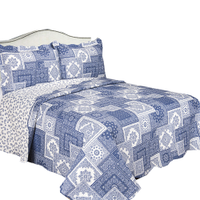 Colcha Patchwork De Microfibra King-Size 260 X 280 Carnay Camesa