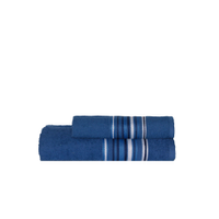 Jogo de Banho Banhão Vegas Azul Escuro 2 peças Camesa