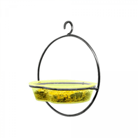 Comedouro Livre Birds Wire Bubbles Preto - Único