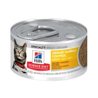 Ração Úmida Hill's Science Diet Cuidado Urinário e Bolas de Pelo para Gatos Adultos Sabor Frango - 82 g
