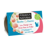 Ração Úmida Fórmula Natural Receita Caseira Gatos Frango com Ervas Finas a Molho - 100 g