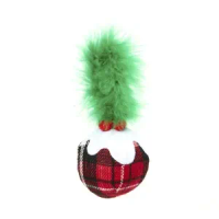 Brinquedo Bola de Natal com Penas Savana Pet - Único