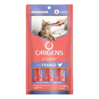Petisco Origens para Gatos Creminho de Frango - 60g