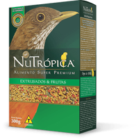 Ração Nutrópica para Sabiá e Pássaro Preto - 300 g