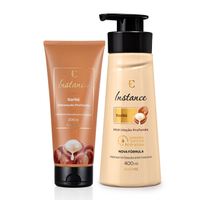 Combo Hidratante Instance Karité: Hidratante 400ml + Hidratante 200ml