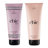 Kit Loção Hidratante Desodorante Corporal Chic + Chic Retrô