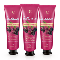 Combo Eudora: Creme para Mãos Instance Amora Silvestre (3 itens)