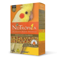 Farinhada Nutrópica para Calopsita à Base de Mel e Ovos