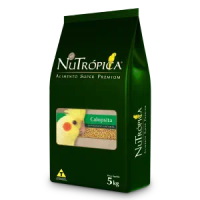 Ração Nutrópica Extrusado Natural para Calopsitas