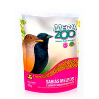 Ração para Sabiás Melros e Pássaros Onívoros Megazoo - 350 g