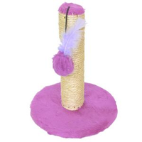 Arranhador Sisal Liso 1 Andar Rosa - Único