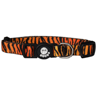 Coleira para Gatos Doco Tigre Laranja - Único