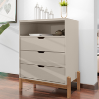 Gaveteiro Atalanta 3 Gavetas Off White