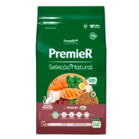 Ração Premier Seleção Natural Gatos Adultos Frango - 1,5 kg
