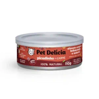 Ração Úmida Pet Delícia Gatos Picadinho de Carne