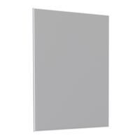 Espelho Quadrado 85x60 Faro Branco