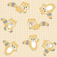 Papel de Parede Kids Guaxinim