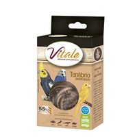 Tenébrio Desidratado para Pássaros, Peixes, Répteis e Tartarugas Vitale - 15 g