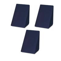 Kit 3 Travesseiros Encosto Triangular Ortopédico Pós Cirúrgico Com Capa Ideal para Leitura, Amamentação, Descanso Tr