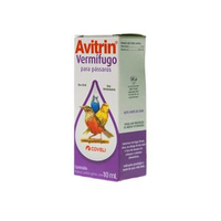 Avitrin Vermífugo para Pássaros - 10 ml