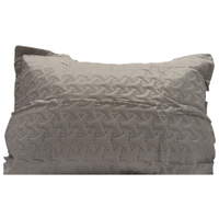 Porta Travesseiro Ultrasound Liso Taupe Color Art Corttex