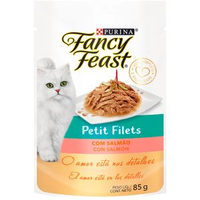 Ração Úmida Fancy Feast Petit Filet Salmão - 85 g