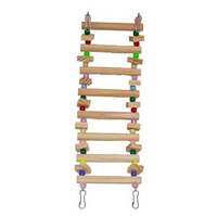 Brinquedo para Aves Escada Natural Real Brinquedos Pet - Único